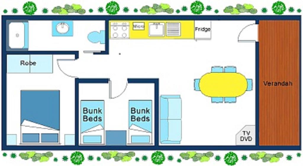 Hamilton Caravan Park Bilik gambar